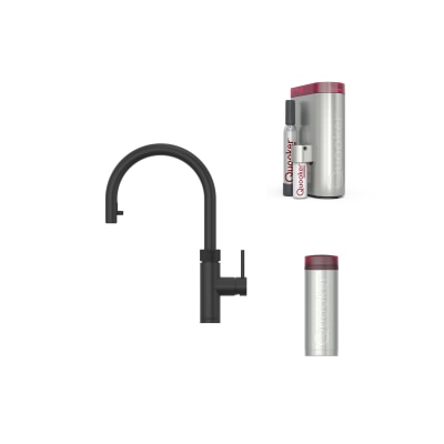 Quooker Flex Round 水龍頭連 PRO 3 3 公升滾水箱 及 CUBE水箱 (過濾凍水和有氣凍水)