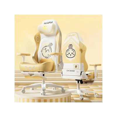 傲風 C3 Pro Chiikawa聯名版人體工學椅連腳托 (Usagi 烏薩奇) image