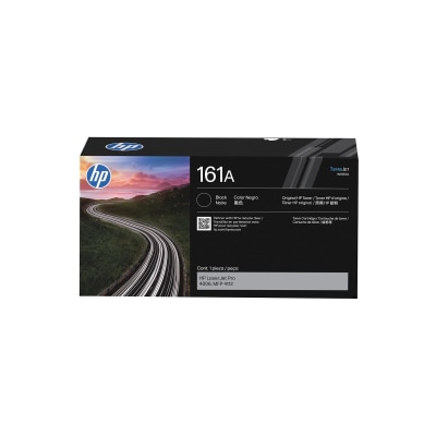 HP 惠普 161A LaserJet 黑色碳粉盒 (W1610A) image