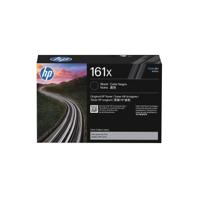 HP 惠普 161X LaserJet 黑色碳粉盒 (W1610X) image
