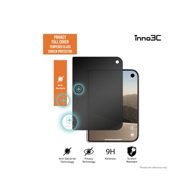 inno3C 创品 防窥抗菌全覆盖钢化玻璃屏幕保护贴 iPhone Duo image
