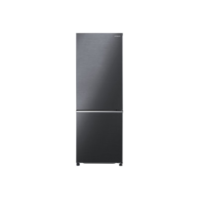 HITACHI R B330P8H 1 BBK 2 Door Bottom Freezer Inverter Fridge (Brilliant Black) Fridge image