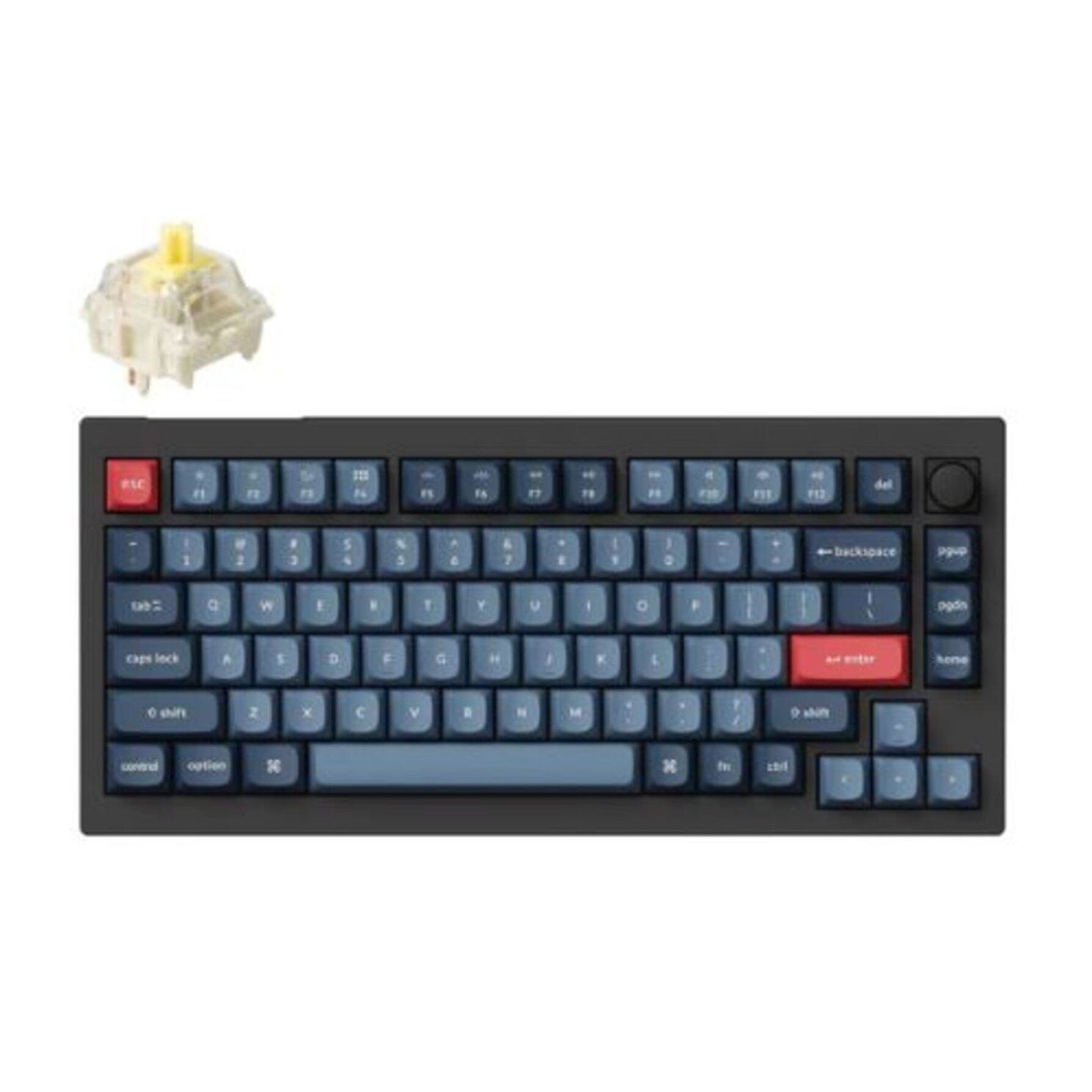 Keychron V1 Max Fully Assembled Knob Custom Keyboard - Gateron