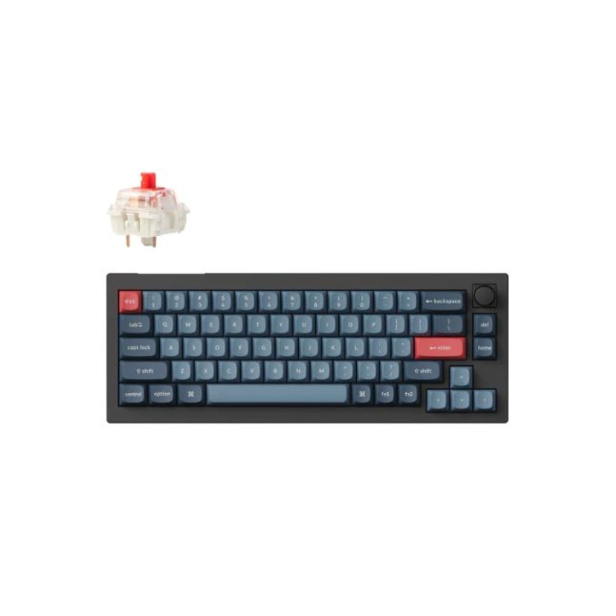 Keychron V2 Max Knob Wireless Custom Keyboard - Gateron Jupiter