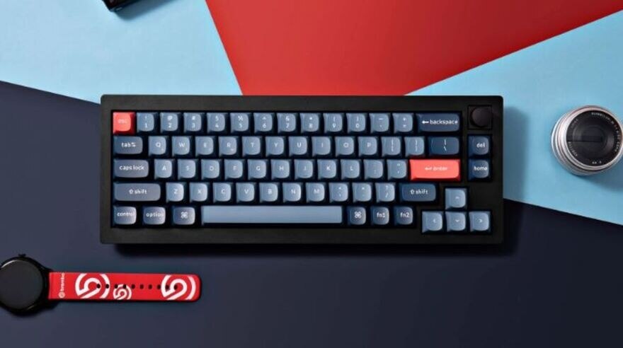 キーボード Keychron V8 Max Gateron Jupiter Red Keychron V2 Max Knob Wireless Custom Keyboard - Gateron Jupiter