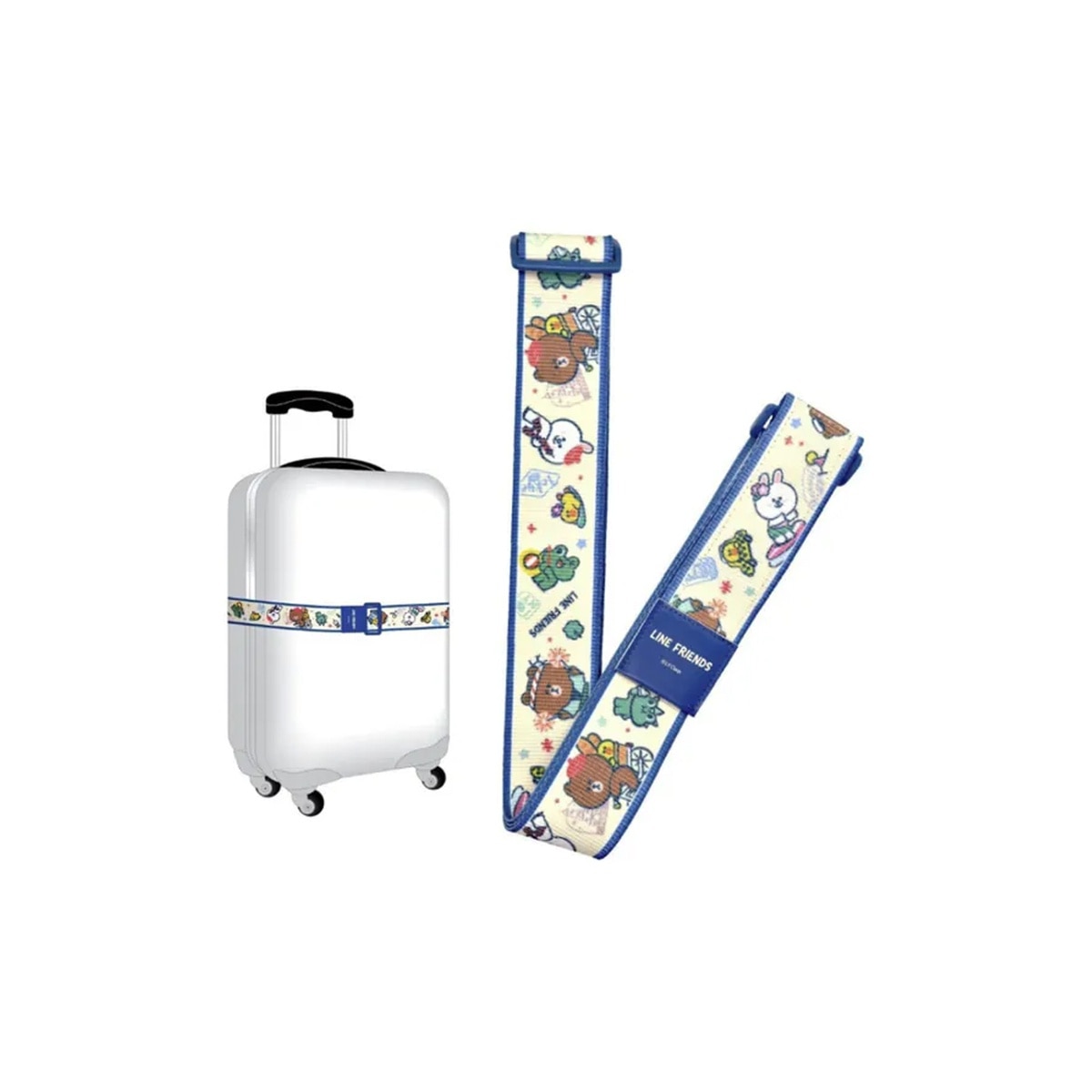  peak LINE FRIENDS和武器LF CARRY-ON LINE FRIENDS 行李帶| Fortress 豐澤