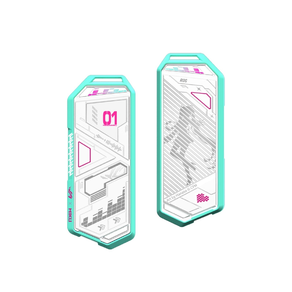 ASUS香港代理 ROG Strix Arion Miku Edition ASUS ROG Strix Arion Hatsune Miku Edition (No SSD included) | Fortress