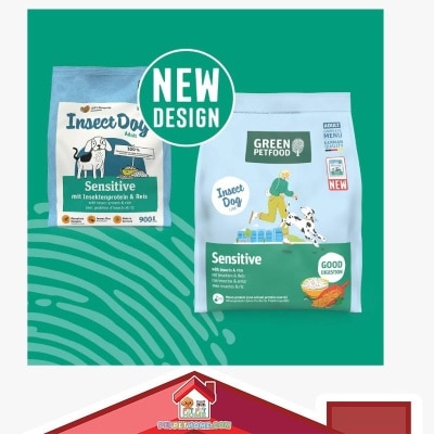 GREEN PETFOOD - Green Petfood 韩版~ 虫虫蛋白肠胃过敏 狗干粮 