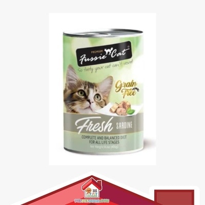 Fussie Cat Fussie Cat 高竇貓貓罐頭 沙甸魚 400g