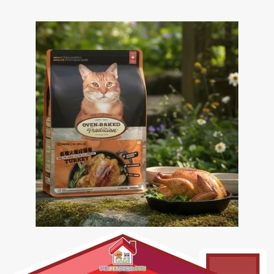 Oven Baked Oven Baked 奥云宝 成猫低敏火鸡肉配方 猫干粮 image
