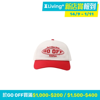 GO OFF 双色棒球帽（红色） image
