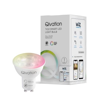 Qivation TiO2 Smart LED Light Bulb Full Color Par16 GU10 image