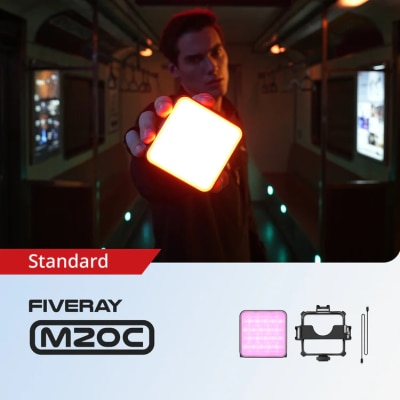 Zhiyun - Zhiyun Fiveray M20C 20W RGB LED Pocket Fill Light