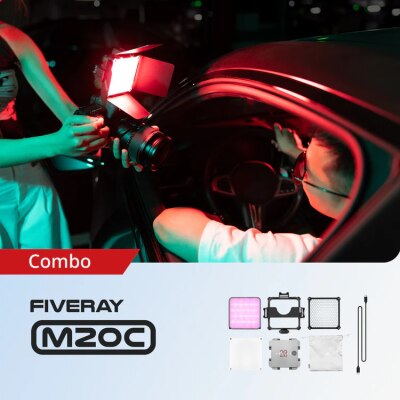 Zhiyun 智雲 Zhiyun 智雲 Fiveray M20C 20W RGB LED 便攜補光燈