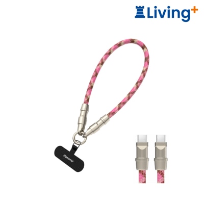 Elementz NHC-30 USB-C to C 100W 手繩快速充電線 (30cm)  