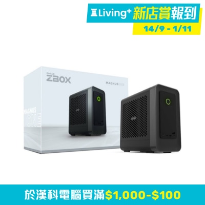 ZOTAC ZBOX Magnus One 5070 R9 (64G+2T) Mini PC(Ryzen 9 9850HX; RTX507012GB; 32GBx2 DDR5)(PC ZER957B) image