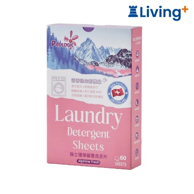 PRO LOGIC PDS6011 Swiss Laundry Detergent Sheets (Alpine Fresh) image