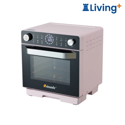 寶康達 PSO2200 前置出氣口 - 旋轉蒸焗爐(黑色/粉紅色)