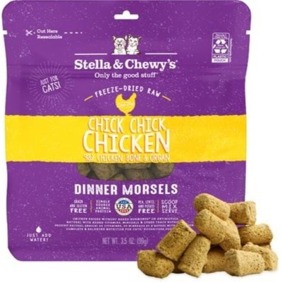 Stella & Chewy's Stella &Chewy's 凍乾生肉糧 Chick Chick Chicken 籠外鳳凰 雞肉配方 貓糧 