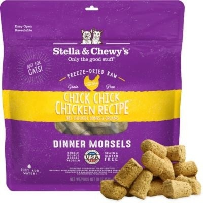 Stella & Chewy's Stella &Chewy's 凍乾生肉糧 Chick Chick Chicken 籠外鳳凰 雞肉配方 貓糧 