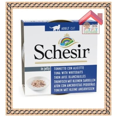 Schesir SchesiR Main Food Canned Food Series [SCH164148] Tuna + Whitebait Cat Food 85g (4014) image