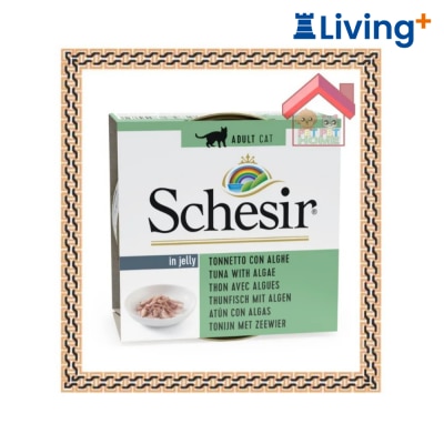 Schesir SchesiR Main Food Canned Series [SCH164179] Jelly Tuna + Seaweed Cat Food 85g (4017) image