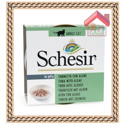 Schesir SchesiR Main Food Canned Series [SCH164179] Jelly Tuna + Seaweed Cat Food 85g (4017) image