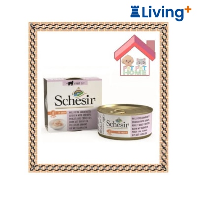 Schesir SchesiR [SCH164674] In Sauce Chicken + Shrimp Cat Food 70g (4567) image