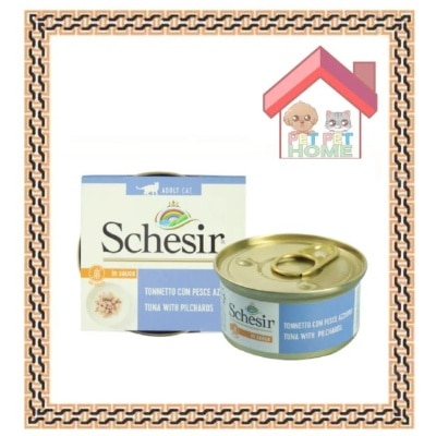 Schesir SchesiR Main Food Canned Food Series [SCH164728] In Sauce Tuna + Pilcharos Cat Food 70g (4562) image