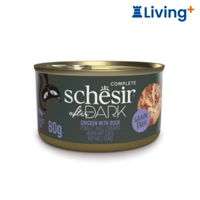 Schesir SCHESIR 全階段主食罐系列 雞肉+鴨肉 貓濕糧 80G [SCH21231]	