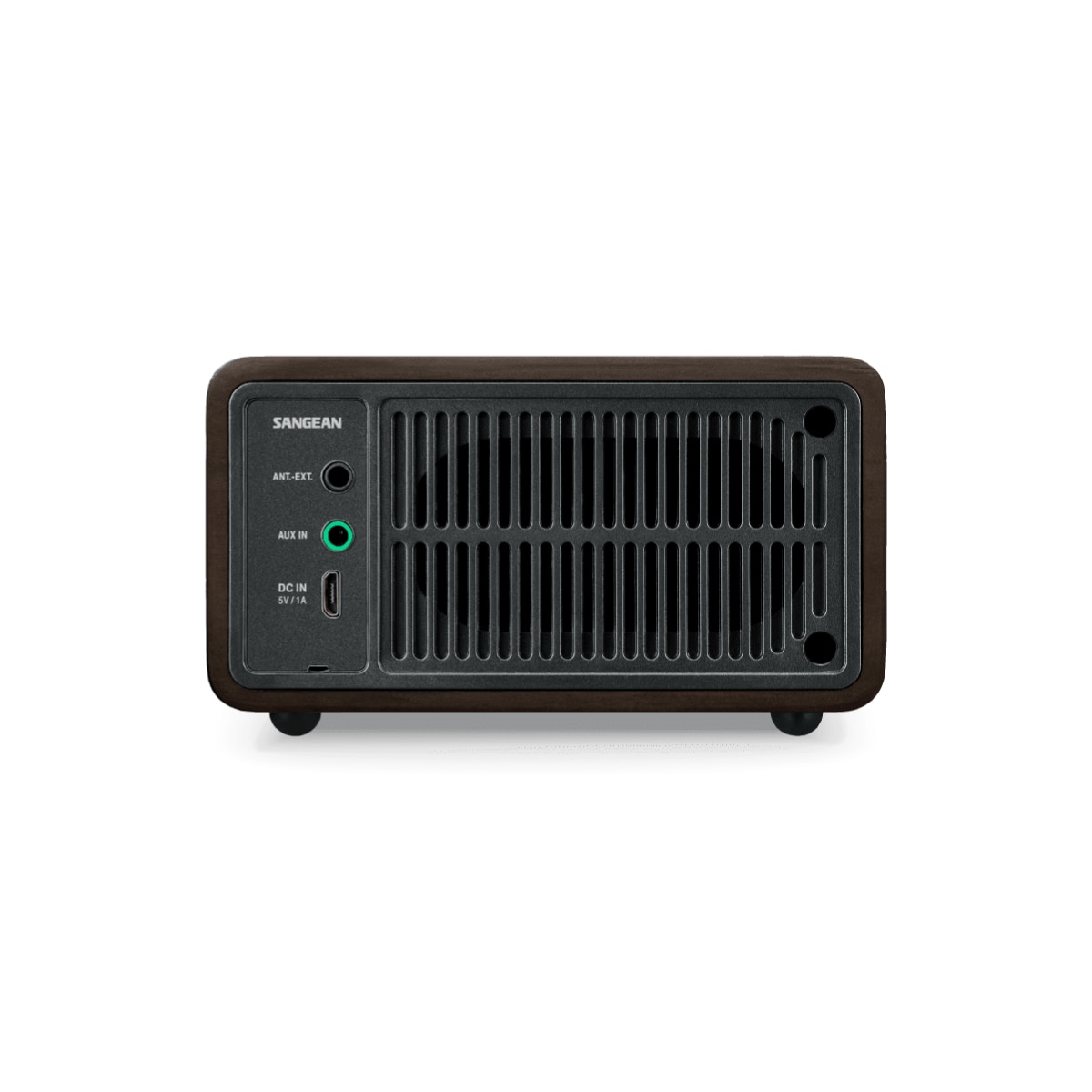 Sangean WR 7 FM Bluetooth Aux in Wooden Cabinet Radio Dark Cherry 03 apkx9o21 zoom image