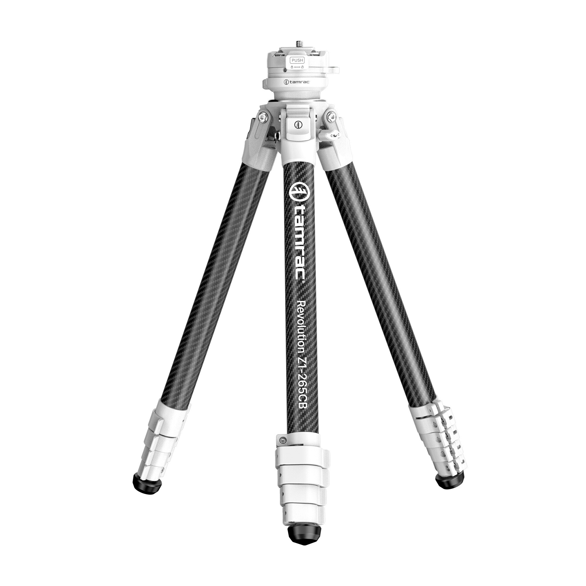 Tamrac Revolution Z1 Carbon Fiber Aluminum Alloy Tripod Z1 265CB White 03 iHFFUAfV zoom image