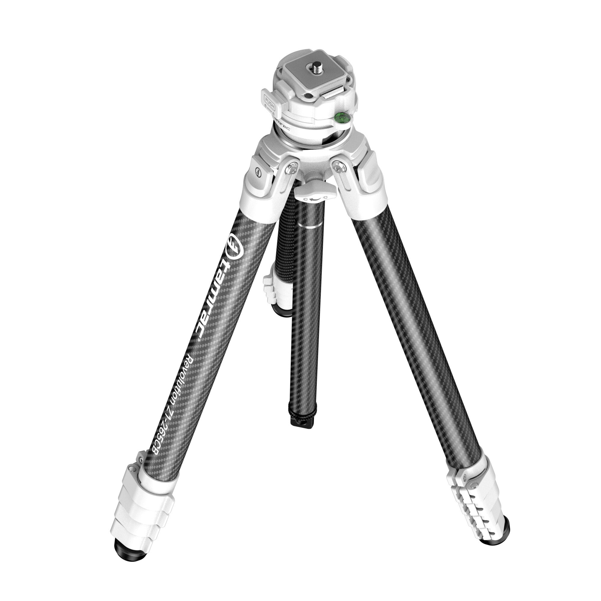 Tamrac Revolution Z1 Carbon Fiber Aluminum Alloy Tripod Z1 265CB White 06 hiZbGdbA zoom image