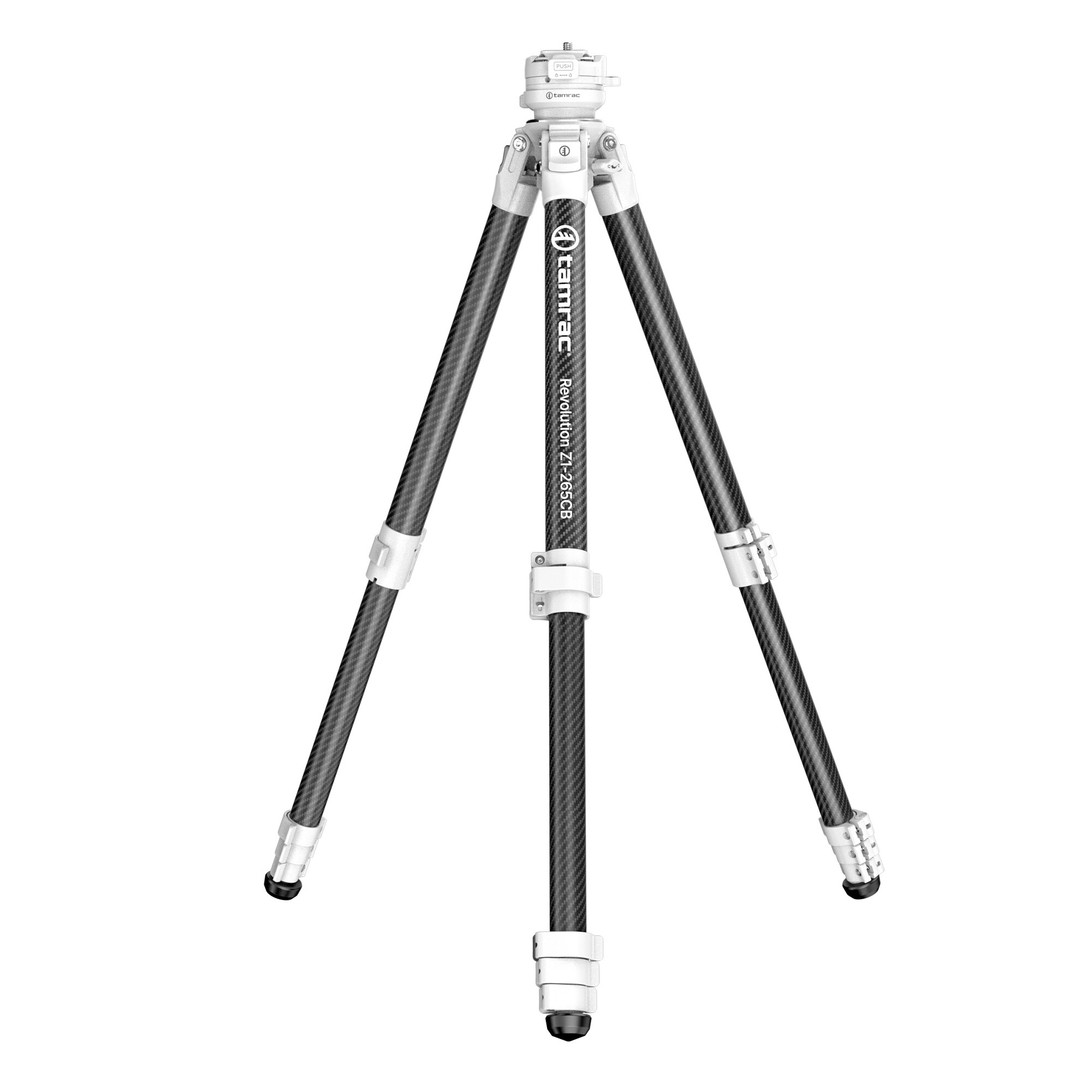 Tamrac Revolution Z1 Carbon Fiber Aluminum Alloy Tripod Z1 265CB White 07 0CRoZxyO zoom image