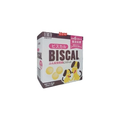BISCAL - 日本直送 GENDAI - 低脂消臭餅乾 曲奇餅 2.5公斤/盒 (新舊包裝隨機發貨)