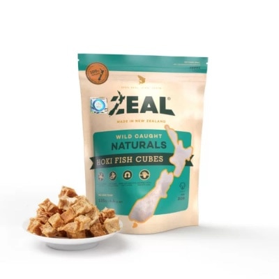 Zeal Zeal Hoki Fish Cubes 藍鱈魚肉粒125g image