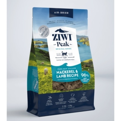 Ziwipeak Ziwipeak free from grains 96% Air-dried - Original Mackerel & Lamb Recipe Cat Food