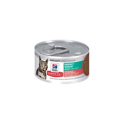 Hills - Science Diet Sensitive Stomach & Skin Duck & Vegetable EntréePerfect Weight Salmon & Vegetabl