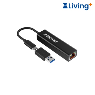 ASUSTOR 華芸 ASUSTOR AS-U2.5G 2.5GBase-T USB3.1 Type-C Ethernet Adapter