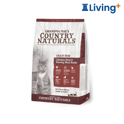 COUNTRY NATURAL Country Naturals Grain Free Chicken Meal & Herring Meal Recipe for Cats & Kittens Dry Cat Food image