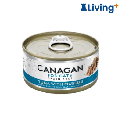 Canagan Canagan [WM75] 貓用無穀物吞拿魚+青口配方罐頭 75g image