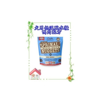 PRIMAL - [CDF14FD] FELINE FREEZE-DRIED NUGGETS-Duck Formula for Dog 14oz/397g [Original licensed]