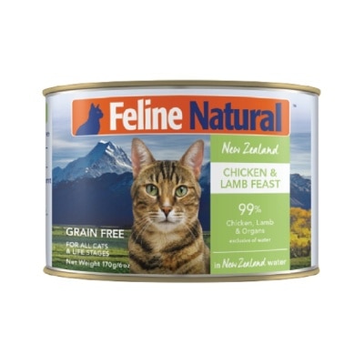 Feline Natural F9 Feline Natural 貓罐頭 - 雞肉及羊肉