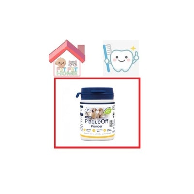 PlaqueOff - Proden Natural Seaweed Dental Powder for Dogs 40g